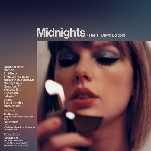 paroles Taylor Swift Midnights (The Til Dawn Edition)
