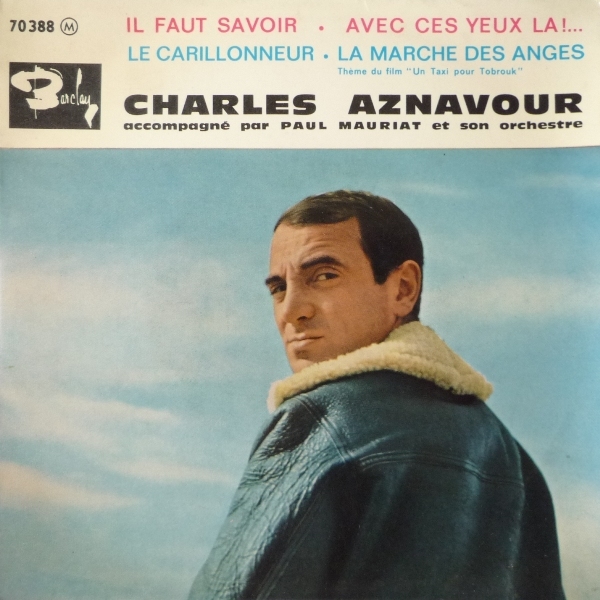 paroles Charles Aznavour Avec ces yeux-là