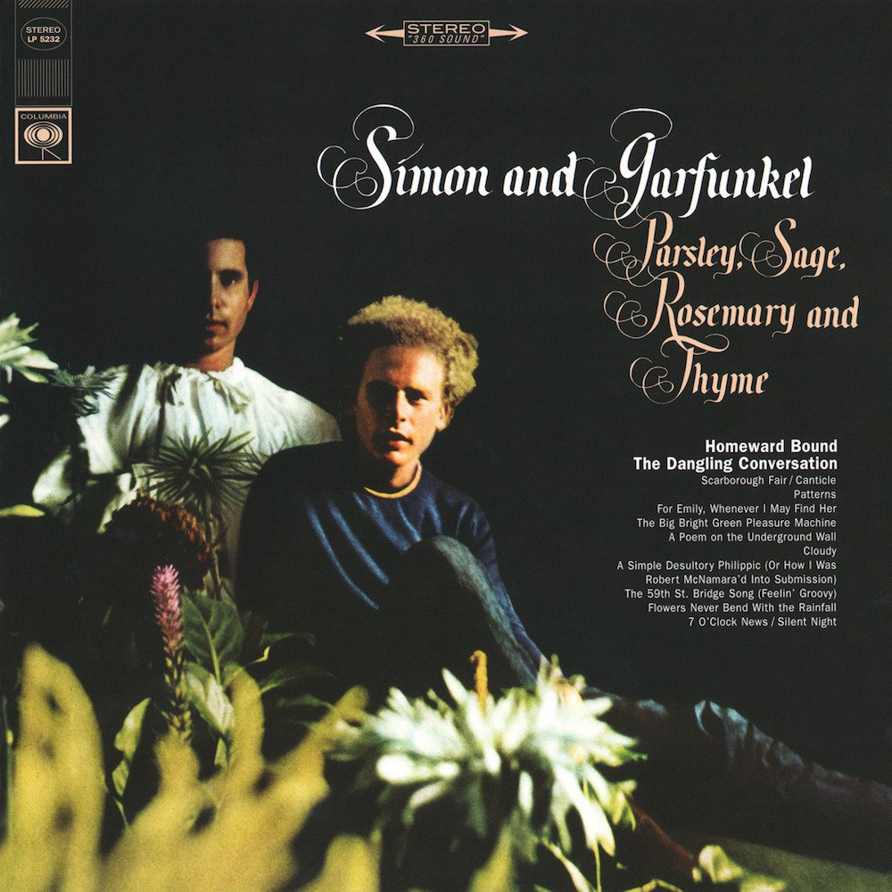 paroles Simon and Garfunkel Flowers Never Bend with the Rainfall